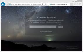 How To Use Youtube Videos As Your Webpage Background