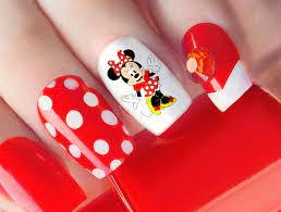 Buy Careflection Mickey Mouse & Minne Mouse Nail Art Decals - Salon  Quality! Disney Online at Low Prices in India - Amazon.in