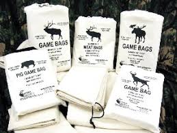 A good game bag protects the carcass from flies and dust. Hunter Game Bags