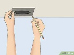 3 ways to fix holes in a ceiling wikihow