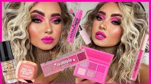 juicy bubblegum pink makeup tutorial