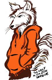 New users enjoy 60% off. Drawing Of The Day Color Special The Wolf In The Zen Hoodie A Cartoonist In Kekionga