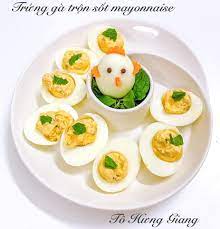 Trứng gà trộn sốt mayonnaise - món ngon cho bé yêu ở nhà phòng dịch  Covid-19