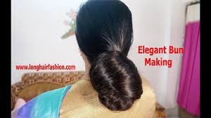 In this video we are going to do a. Juda Hair Style Easy Juda Making Bengali Khopa Hairstyle With Very Long Hair Youtube