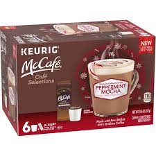 mccafe cafe selections peppermint mocha