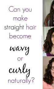 how to train straight hair to curl can