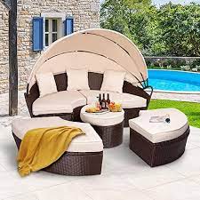 Aecojoy Patio Furniture Outdoor Daybed