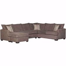 2pc Laf Pewter Sectional W Chaise