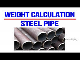 Weight Calculation Pipe Piping