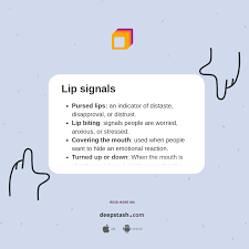 lip signals deepstash