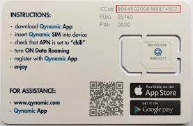 How to find iccid on android and iphone? Q Sim Iccid Example Qynamic