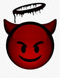 Devil Black Red Emoji - Sticker By Thekiralps Devil Heart Eye Emoji,Red Devil Emoji - free transparent emoji - emojipng.com