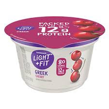 light fit nonfat greek yogurt cherry