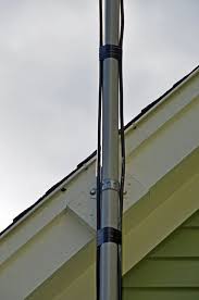 You can tilt the tower down to work on your antenna or wind. A First Antenna For Hf Use Ham Radio Ham Radio Antenna Radio Antenna