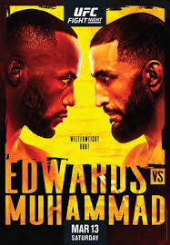Stream leon edwards @ belal muhammad live on sportsbay. Ufc Fight Night Edwards Vs Muhammad Wikipedia