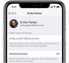 apple id for family sharing apple