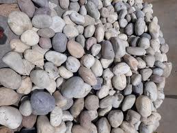 big size mix colored natural river sand