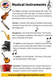 It's easy 2 harp the harp is a stringed musical instrument that has a number of individual strings running at an angle to its soundboard; Musical Instruments Names Definition And Pictures English Grammar Here