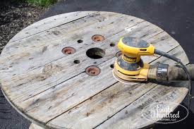 Industrial Spool Table Eight Hundred