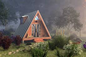 A Frame House Tiny House Cabin