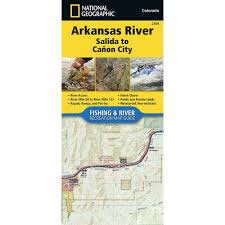 Arkansas River Salida To Cañon City Trail Map 2304
