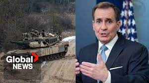 US sending Abrams tanks because "conditions on the ground" in Ukraine  changed: Kirby - YouTube