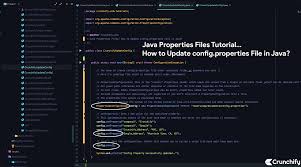 update config properties file in java