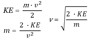Here is the equation for calculating kinetic energy: Kinetic Energy Calculator Calculate The Kinetic Energy Of An Object In Motion