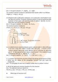 Cbse Class 10 Science Chemical