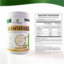 slimshake oats chia meal replacement