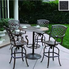 Find patio furniture sets made from durable materials to withstand any weather. Darlee Sedona 3 Piece Aluminum Patio Bar Height Set In The Patio Dining Sets Department At Lowes Com