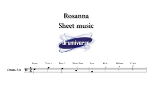 Rosanna By Toto Drum Score Request 66