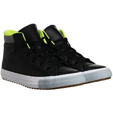 converse pc boot high top lace up black