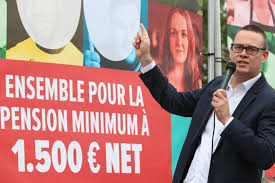 Workers' party of belgium, a belgian political party: 4 Op 5 Belgen Steunen Pvda Eis Voor Minimumpensioen Van 1 500 Euro De Morgen