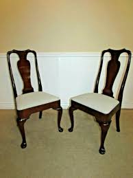 Shop our cherry dining chairs selection from the world's finest dealers on 1stdibs. Pennsylvania House Independence Hall Cherry Queen Anne Side Dining Chairs For Sale Online Ebay