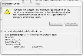 how to fix outlook data file has