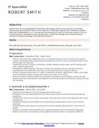 Information technology (it) resume tips and examples. It Specialist Resume Samples Qwikresume