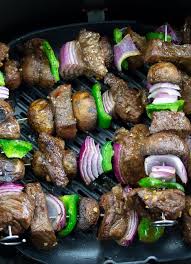 air fryer steak kebabs my forking life