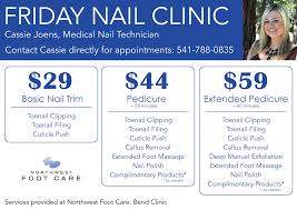 nail clinic and pedicure services