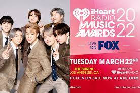 2022 iHeartRadio Music Awards: BTS and ...