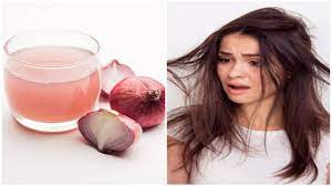 reverse hair fall with onion juice
