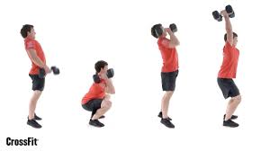 Clean and jerk for reps. The Dumbbell Clean And Push Jerk Youtube