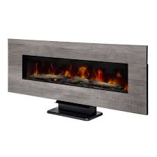 wall mount electric fireplace mounted