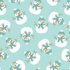 cute snowman fabric wallpaper and home