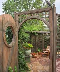 Swingin Garden Gate Ideas Cool