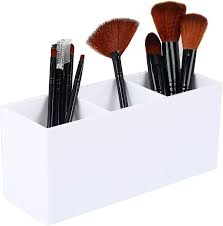 makeup brush holder organizer acrylic