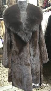 Real Fur Genuine Long Mink Fur Coat