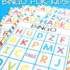 We always print these free printable animal bingo cards off on white cardstock so we can use them over and over again. 1