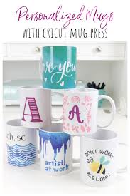 personalized mugs with cricut mug press