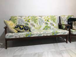 refurbished sofa set furniture home